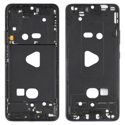 For Samsung Galaxy A90 5G SM-A908B  Middle Frame Bezel Plate (Black) - Frame Bezel Plate by buy2fix | Online Shopping UK | buy2fix