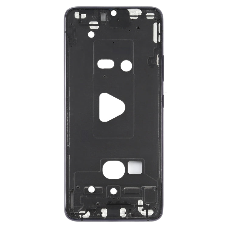 For Samsung Galaxy A90 5G SM-A908B  Middle Frame Bezel Plate (Black) - Frame Bezel Plate by buy2fix | Online Shopping UK | buy2fix