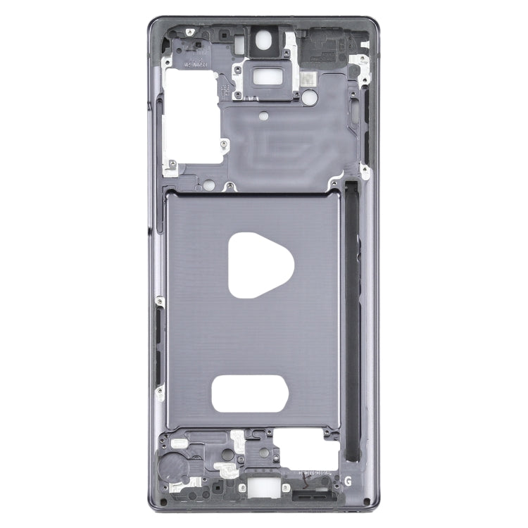 For Samsung Galaxy Note20  Middle Frame Bezel Plate (Black) - Frame Bezel Plate by buy2fix | Online Shopping UK | buy2fix