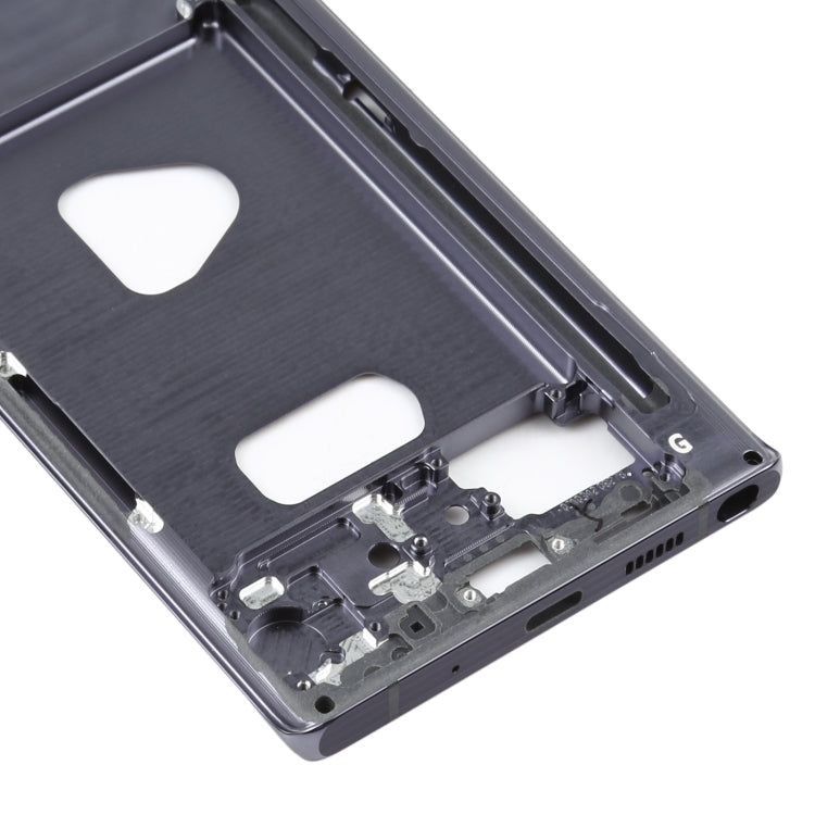 For Samsung Galaxy Note20  Middle Frame Bezel Plate (Black) - Frame Bezel Plate by buy2fix | Online Shopping UK | buy2fix