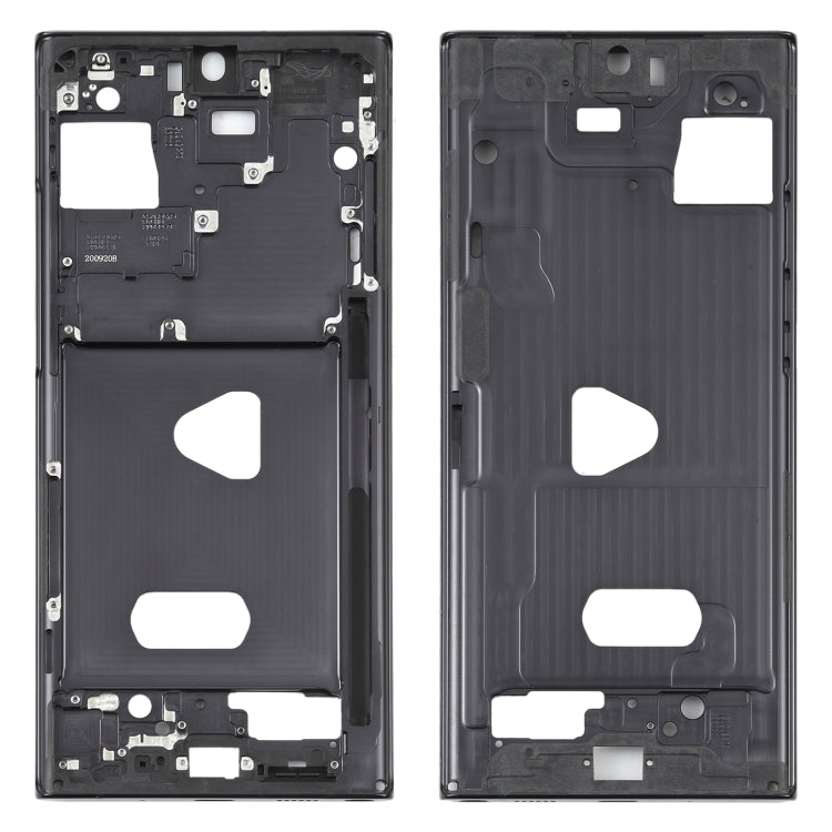 For Samsung Galaxy Note20 Ultra  Single Middle Frame Bezel Plate (Black) - Frame Bezel Plate by buy2fix | Online Shopping UK | buy2fix