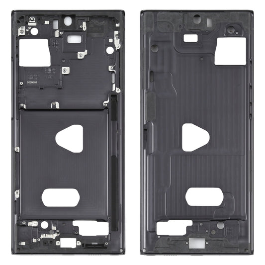 For Samsung Galaxy Note20 Ultra  Single Middle Frame Bezel Plate (Black) - Frame Bezel Plate by buy2fix | Online Shopping UK | buy2fix