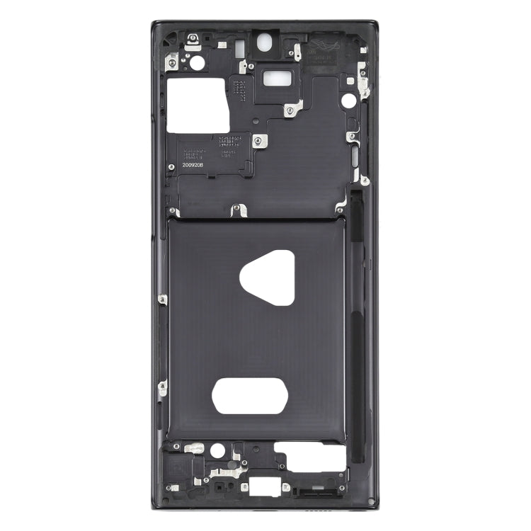 For Samsung Galaxy Note20 Ultra  Single Middle Frame Bezel Plate (Black) - Frame Bezel Plate by buy2fix | Online Shopping UK | buy2fix