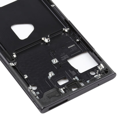 For Samsung Galaxy Note20 Ultra  Single Middle Frame Bezel Plate (Black) - Frame Bezel Plate by buy2fix | Online Shopping UK | buy2fix