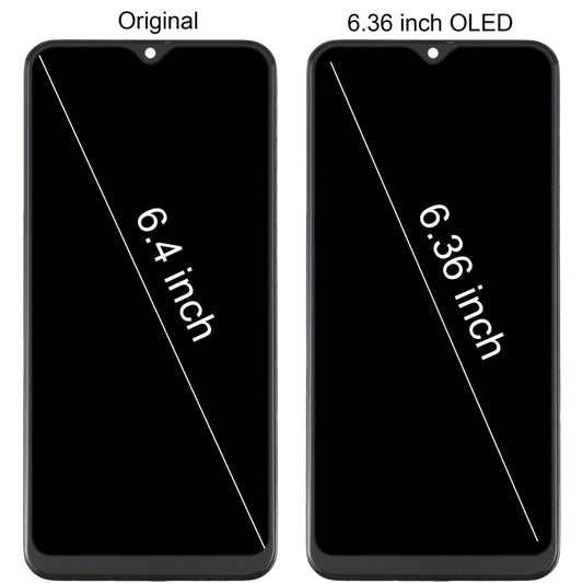 6.36 inch OLED LCD Screen for Samsung Galaxy A30S SM-A307 Digitizer Full Assembly with Frame (Black) - LCD Screen by buy2fix | Online Shopping UK | buy2fix