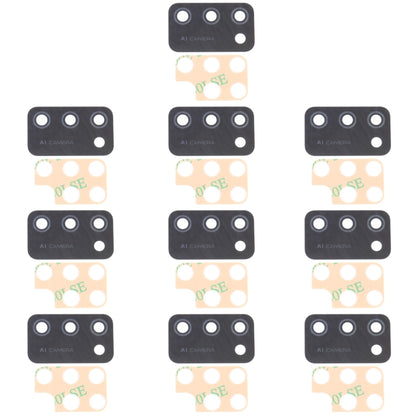 For Samsung Galaxy A02s SM-A025F 10pcs Back Camera Lens - Camera Series by buy2fix | Online Shopping UK | buy2fix