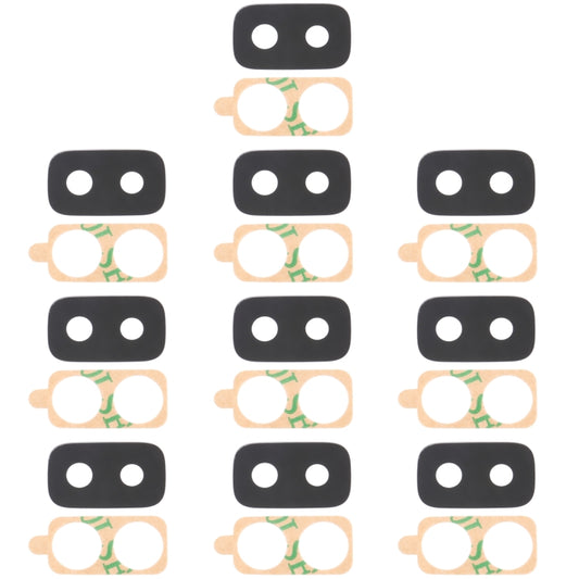 For Samsung Galaxy J2 Core (2020) SM-J260 10pcs Back Camera Lens - Camera Series by buy2fix | Online Shopping UK | buy2fix