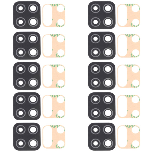 For Samsung Galaxy M12 SM-M127 10pcs Back Camera Lens - Camera Series by buy2fix | Online Shopping UK | buy2fix