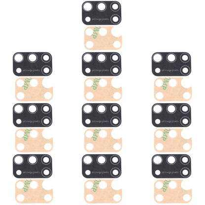 For Samsung Galaxy M31s SM-M317 10pcs Back Camera Lens - Camera Series by buy2fix | Online Shopping UK | buy2fix