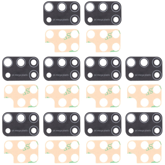For Samsung Galaxy M31 / Galaxy M31 Prime SM-M315 10pcs Back Camera Lens - Camera Series by buy2fix | Online Shopping UK | buy2fix