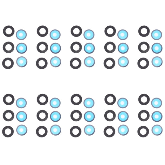 For Samsung Galaxy A52 SM-A525 10pcs Back Camera Lens - Camera Series by buy2fix | Online Shopping UK | buy2fix