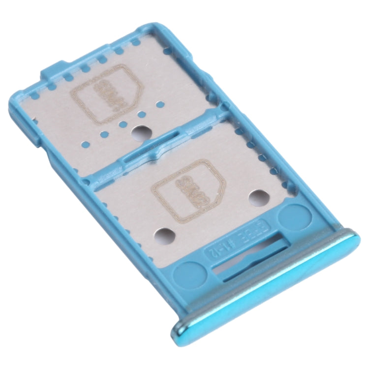 For Samsung Galaxy M31s SM-M317 SIM Card Tray + SIM Card Tray + Micro SD Card Tray (Green) - Card Tray by buy2fix | Online Shopping UK | buy2fix