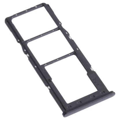 For Samsung Galaxy A22 SM-A225 SIM Card Tray + SIM Card Tray + Micro SD Card Tray (Black) - Card Tray by buy2fix | Online Shopping UK | buy2fix