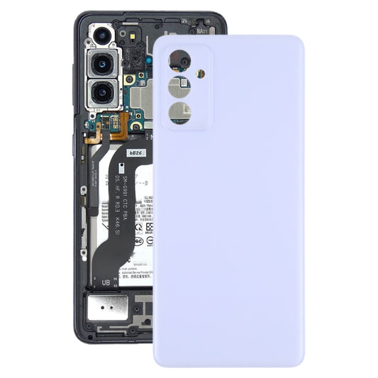 For Samsung Galaxy A82 Battery Back Cover (Purple) - Back Cover by buy2fix | Online Shopping UK | buy2fix