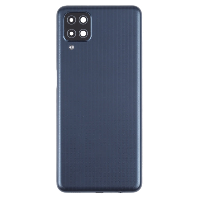 For Samsung Galaxy M12 SM-M127 Battery Back Cover (Black) - Back Cover by buy2fix | Online Shopping UK | buy2fix