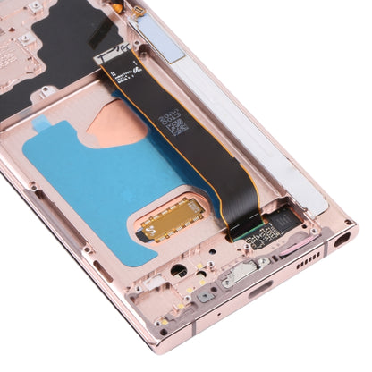 Original Super AMOLED LCD Screen for Samsung Galaxy Note20 Ultra SM-N986(5G Version) Digitizer Full Assembly With Frame (Gold) - LCD Screen by buy2fix | Online Shopping UK | buy2fix