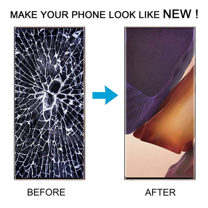 For Samsung Galaxy Note20 Ultra 4G Original Super AMOLED LCD Screen Digitizer Full Assembly With Frame (Gold) - LCD Screen by buy2fix | Online Shopping UK | buy2fix