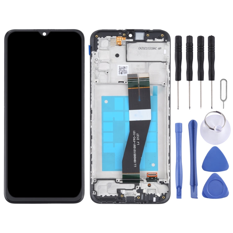 OEM LCD Screen for Samsung Galaxy M02s (NL Version) Digitizer Full Assembly With Frame - LCD Screen by buy2fix | Online Shopping UK | buy2fix