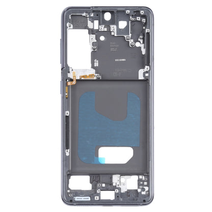For Samsung Galaxy S21  Middle Frame Bezel Plate (Black) - Frame Bezel Plate by buy2fix | Online Shopping UK | buy2fix
