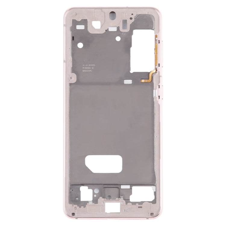 For Samsung Galaxy S21  Middle Frame Bezel Plate (Gold) - Frame Bezel Plate by buy2fix | Online Shopping UK | buy2fix