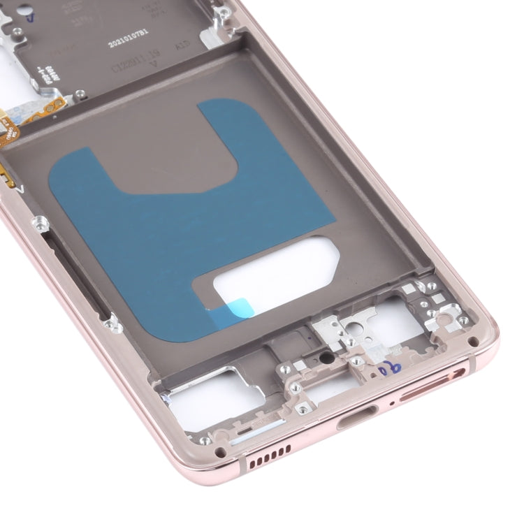 For Samsung Galaxy S21  Middle Frame Bezel Plate (Gold) - Frame Bezel Plate by buy2fix | Online Shopping UK | buy2fix