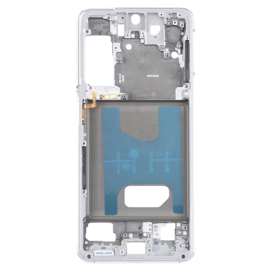 For Samsung Galaxy S21  Middle Frame Bezel Plate (Silver) - Frame Bezel Plate by buy2fix | Online Shopping UK | buy2fix
