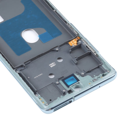 For Samsung Galaxy S20 FE Middle Frame Bezel Plate With Accessories (Blue) - Frame Bezel Plate by buy2fix | Online Shopping UK | buy2fix