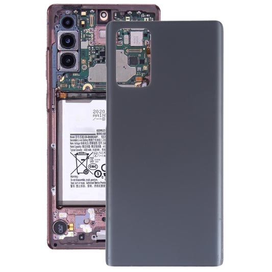 For Samsung Galaxy Note20 5G Battery Back Cover (Black) - Back Cover by buy2fix | Online Shopping UK | buy2fix