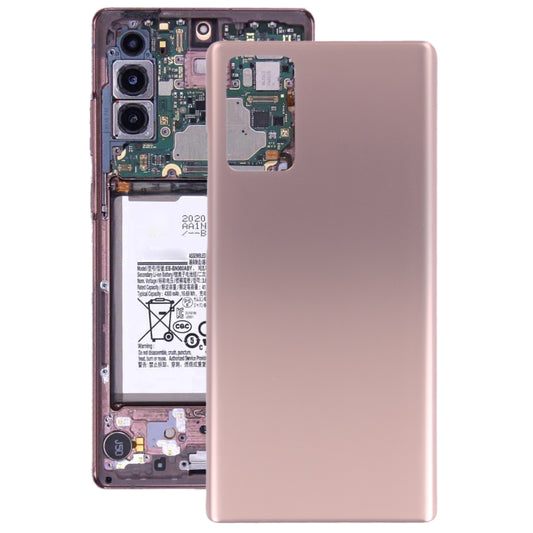 For Samsung Galaxy Note20 5G Battery Back Cover (Gold) - Back Cover by buy2fix | Online Shopping UK | buy2fix