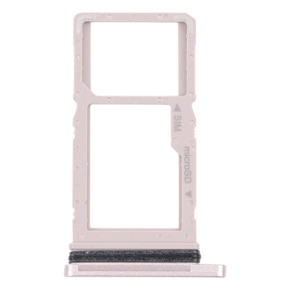 For Samsung Galaxy Tab A7 10.4 (2020) SM-T505 SIM Card Tray + Micro SD Card Tray (Gold) - Card Tray by buy2fix | Online Shopping UK | buy2fix