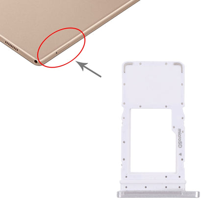 For Samsung Galaxy Tab A7 10.4 (2020) SM-T505 Micro SD Card Tray (White) - Card Tray by buy2fix | Online Shopping UK | buy2fix