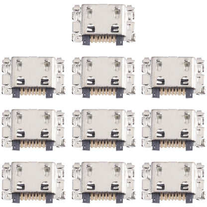 10pcs Charging Port Connector for Samsung Galaxy J3 Pro SM-J3119, SM-J3110, SM-J327, SM-J3119S - Tail Connector by buy2fix | Online Shopping UK | buy2fix