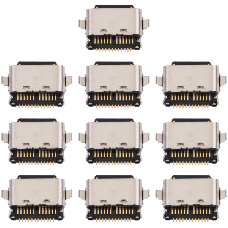 For Samsung Galaxy Tab A7 Lite SM-T220 SM-T225 10pcs Charging Port Connector - Tail Connector by buy2fix | Online Shopping UK | buy2fix