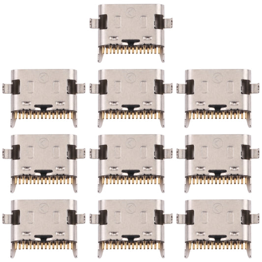 10pcs Charging Port Connector for Samsung Galaxy A22 5G SM-A226B, SM-A226B/DS, SM-A226B/DSN - Tail Connector by buy2fix | Online Shopping UK | buy2fix