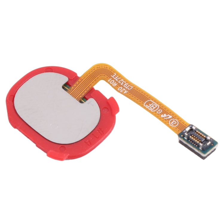 For Samsung Galaxy A20e / A20 Fingerprint Sensor Flex Cable(Red) - Flex Cable by buy2fix | Online Shopping UK | buy2fix