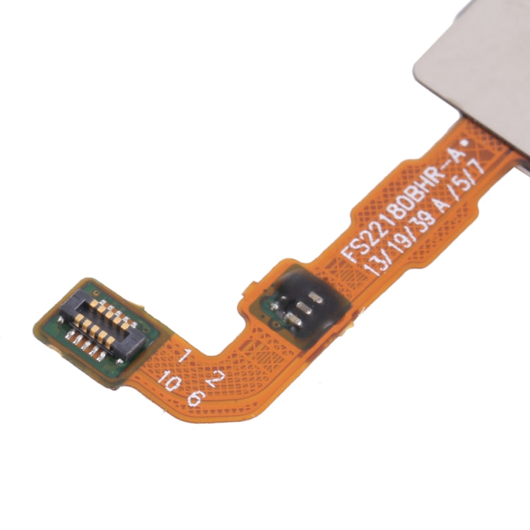 For Samsung Galaxy A20s SM-A207 Fingerprint Sensor Flex Cable(Black) - Flex Cable by buy2fix | Online Shopping UK | buy2fix