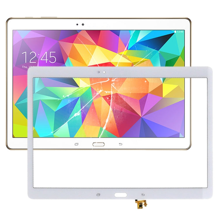 For Samsung Galaxy Tab S 10.5 / T800 / T805  Touch Panel with OCA Optically Clear Adhesive (White) - Touch Panel by buy2fix | Online Shopping UK | buy2fix