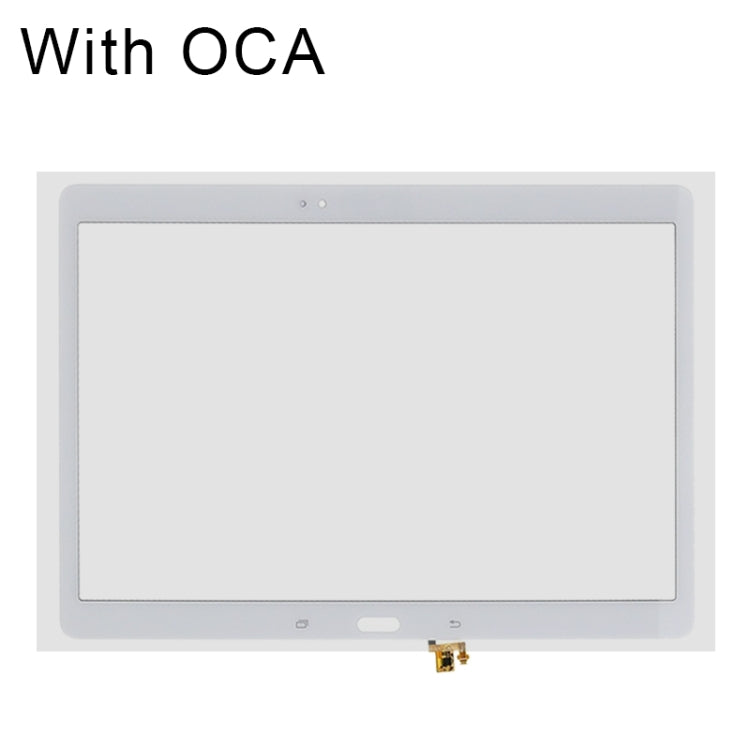 For Samsung Galaxy Tab S 10.5 / T800 / T805  Touch Panel with OCA Optically Clear Adhesive (White) - Touch Panel by buy2fix | Online Shopping UK | buy2fix