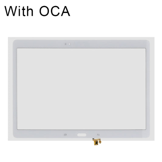 For Samsung Galaxy Tab S 10.5 / T800 / T805  Touch Panel with OCA Optically Clear Adhesive (White) - Touch Panel by buy2fix | Online Shopping UK | buy2fix