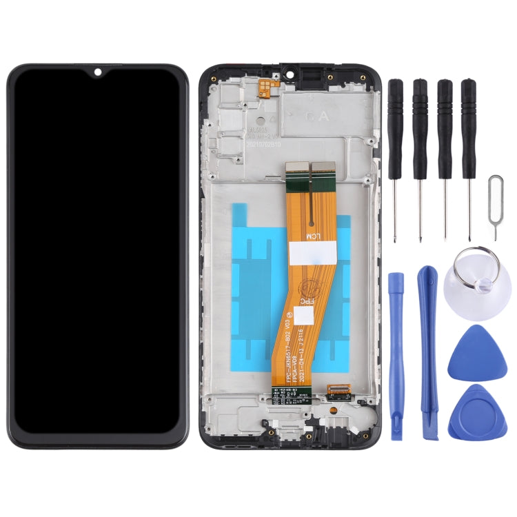 Original LCD Screen and Digitizer Full Assembly with Frame for Samsung Galaxy A03s SM-A037F - LCD Screen by buy2fix | Online Shopping UK | buy2fix