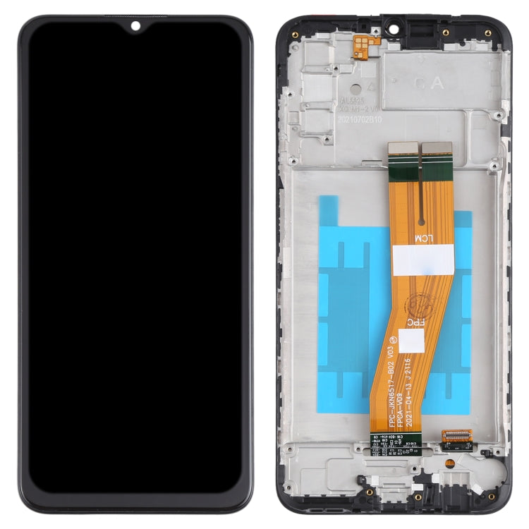 Original LCD Screen and Digitizer Full Assembly with Frame for Samsung Galaxy A03s SM-A037F - LCD Screen by buy2fix | Online Shopping UK | buy2fix