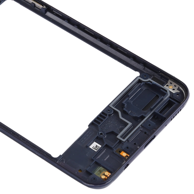 For Galaxy A20 Middle Frame Bezel Plate (Black) - Frame Bezel Plate by buy2fix | Online Shopping UK | buy2fix