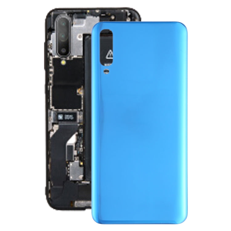 For Galaxy A50, SM-A505F/DS Battery Back Cover (Blue) - Back Cover by buy2fix | Online Shopping UK | buy2fix