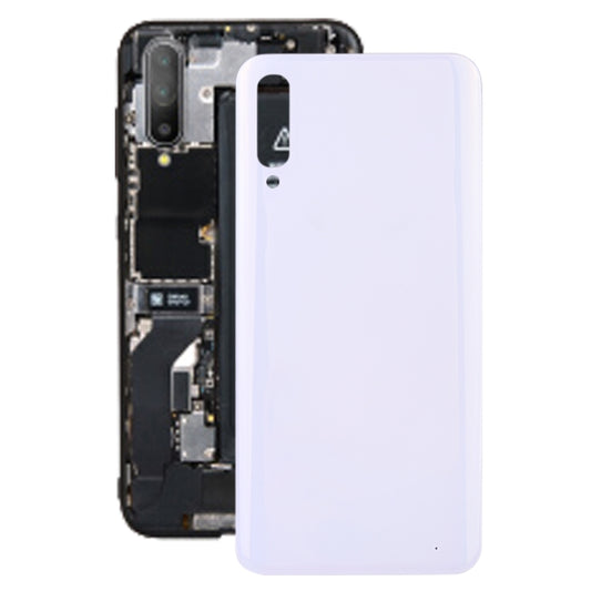 For Galaxy A50, SM-A505F/DS Battery Back Cover (White) - Back Cover by buy2fix | Online Shopping UK | buy2fix