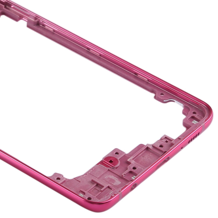 For Galaxy A9 (2018) Middle Frame Bezel Plate (Rose Gold) - Frame Bezel Plate by buy2fix | Online Shopping UK | buy2fix