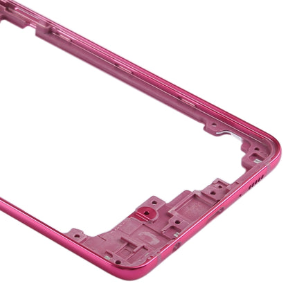 For Galaxy A9 (2018) Middle Frame Bezel Plate (Rose Gold) - Frame Bezel Plate by buy2fix | Online Shopping UK | buy2fix