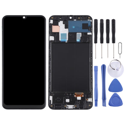 Original Super AMOLED LCD Screen for Samsung Galaxy A30 SM-A305 Digitizer Full Assembly with Frame (Black) - LCD Screen by buy2fix | Online Shopping UK | buy2fix