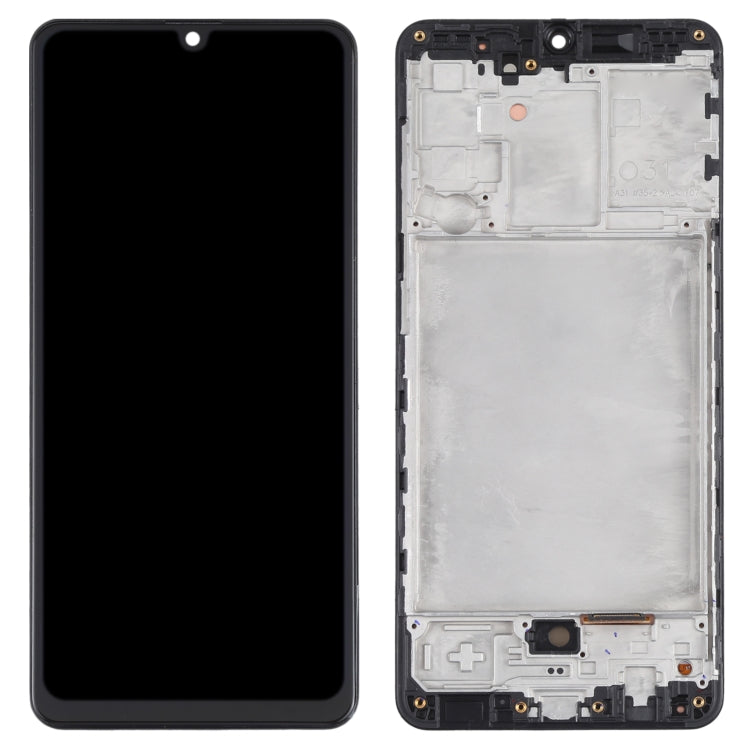 Original Super AMOLED LCD Screen for Samsung Galaxy A31 SM-A315 Digitizer Full Assembly with Frame (Black) - LCD Screen by buy2fix | Online Shopping UK | buy2fix
