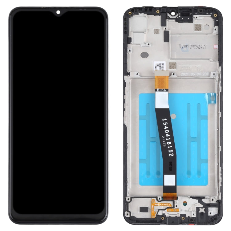 Original LCD Screen for Samsung Galaxy A22 5G SM-A226 Digitizer Full Assembly with Frame (Black) - LCD Screen by buy2fix | Online Shopping UK | buy2fix