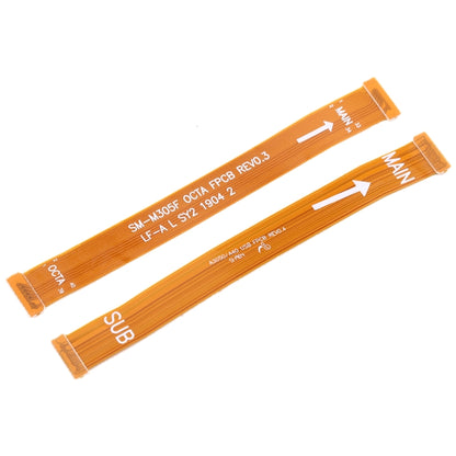 For Galaxy M30 1 Pair Motherboard Flex Cable - Flex Cable by buy2fix | Online Shopping UK | buy2fix